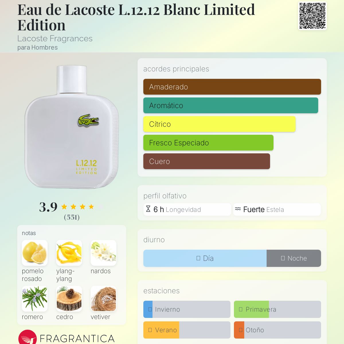 Lacoste Blanca (100ml)